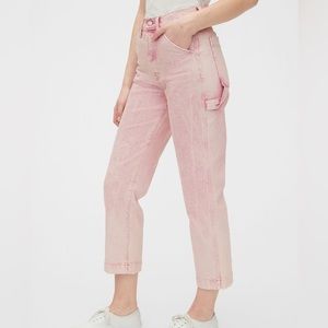 GAP Pink Carpenter High Rise Jeans 16